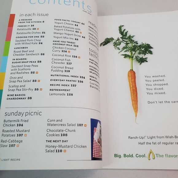 Martha Stewart EVERYDAY FOOD Magazine June 2004 Issue #13 Crispy Fried Chicken - Picture 5 of 12